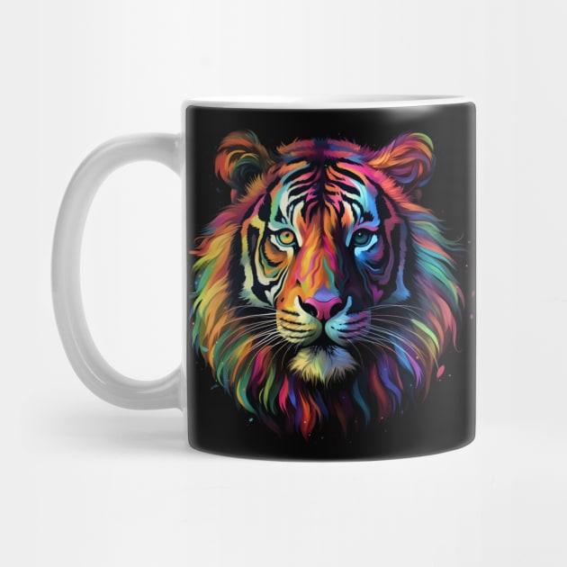 Neon Tiger #4 by Everythingiscute